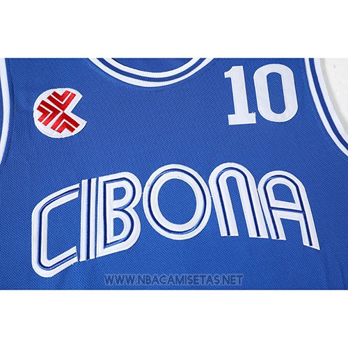 Camiseta Pelicula Cibona Petrovic NO 10 Azul